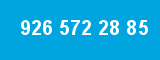 926 572 28 85